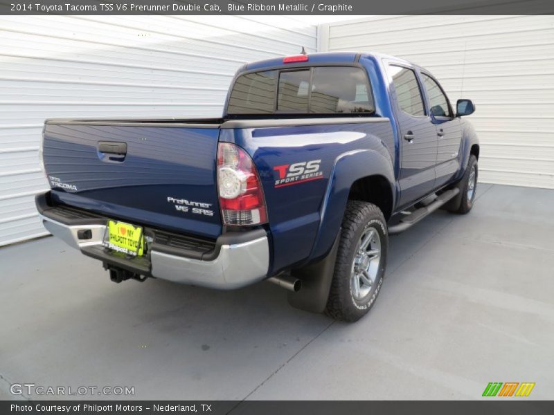 Blue Ribbon Metallic / Graphite 2014 Toyota Tacoma TSS V6 Prerunner Double Cab