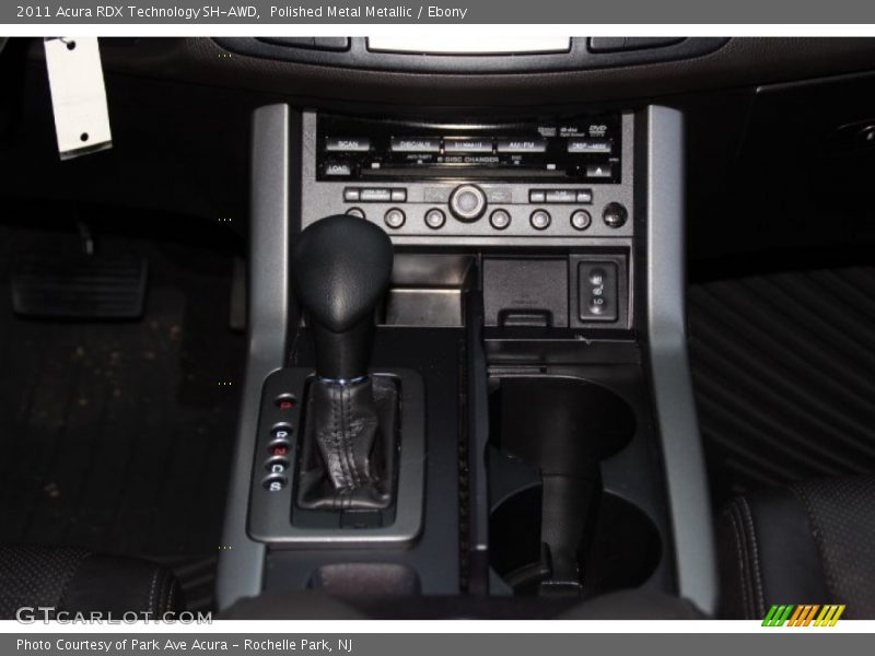 Polished Metal Metallic / Ebony 2011 Acura RDX Technology SH-AWD
