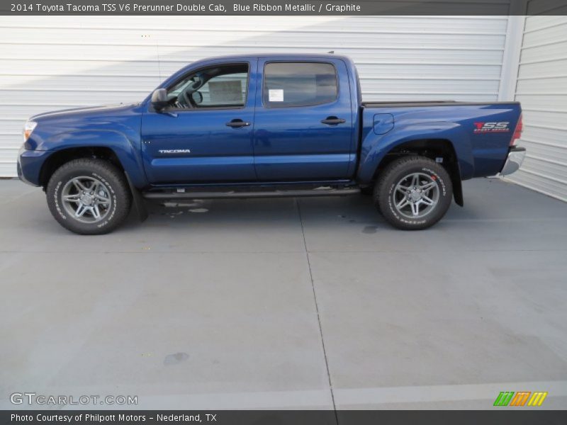  2014 Tacoma TSS V6 Prerunner Double Cab Blue Ribbon Metallic