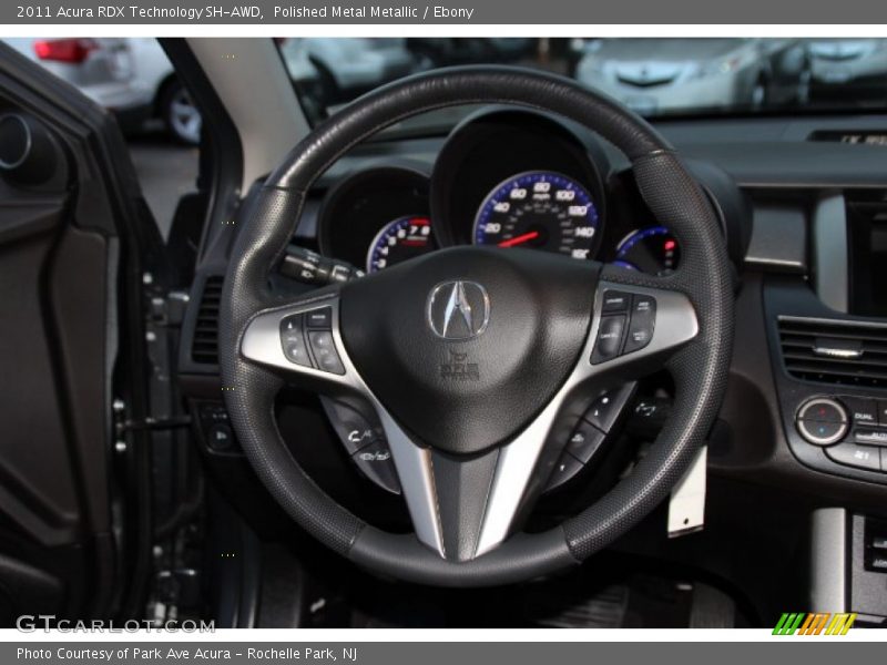 Polished Metal Metallic / Ebony 2011 Acura RDX Technology SH-AWD