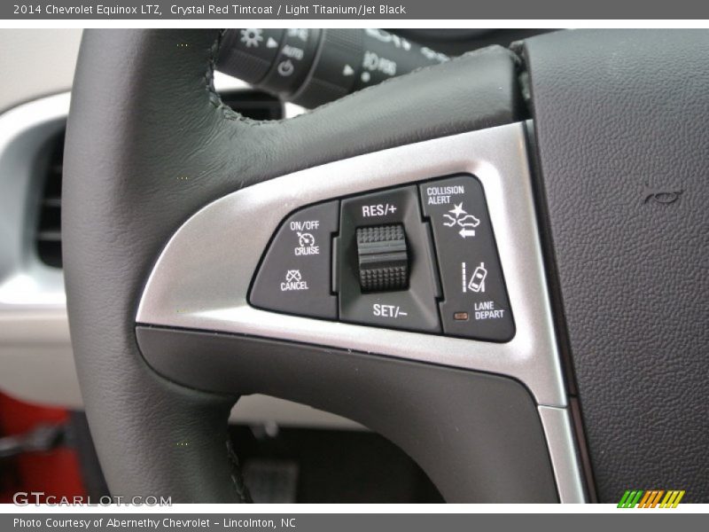 Crystal Red Tintcoat / Light Titanium/Jet Black 2014 Chevrolet Equinox LTZ