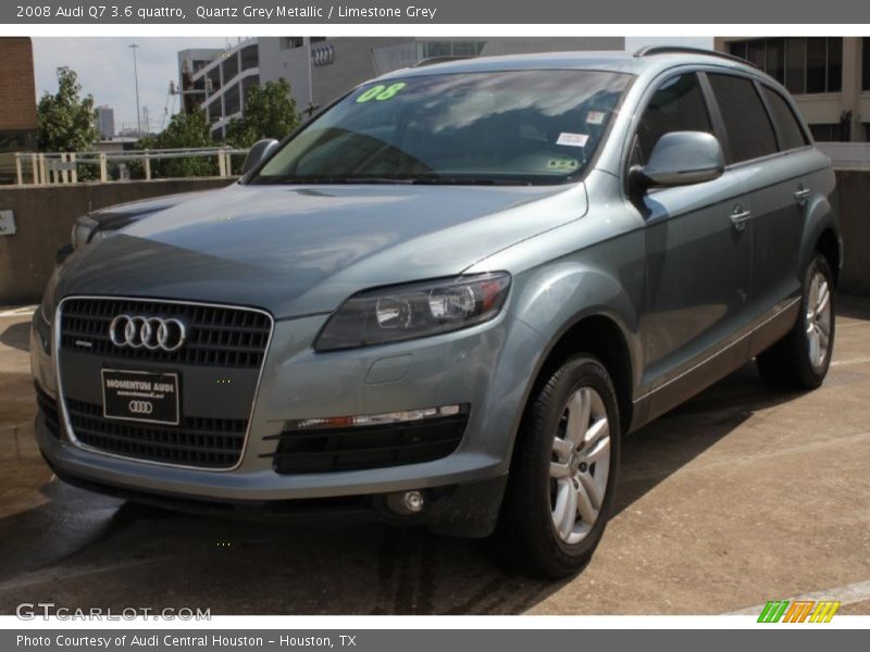 Quartz Grey Metallic / Limestone Grey 2008 Audi Q7 3.6 quattro