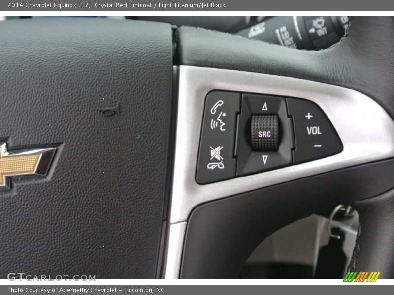 Crystal Red Tintcoat / Light Titanium/Jet Black 2014 Chevrolet Equinox LTZ