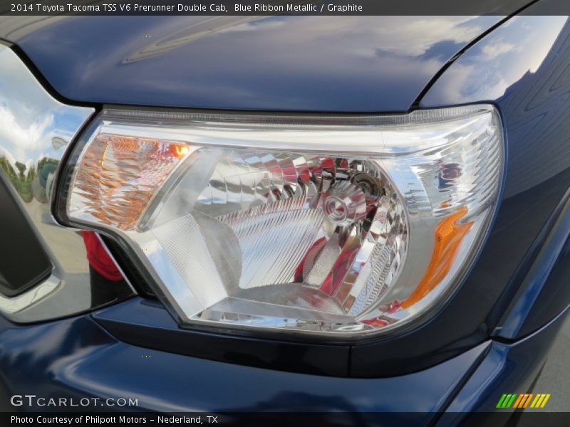 Blue Ribbon Metallic / Graphite 2014 Toyota Tacoma TSS V6 Prerunner Double Cab