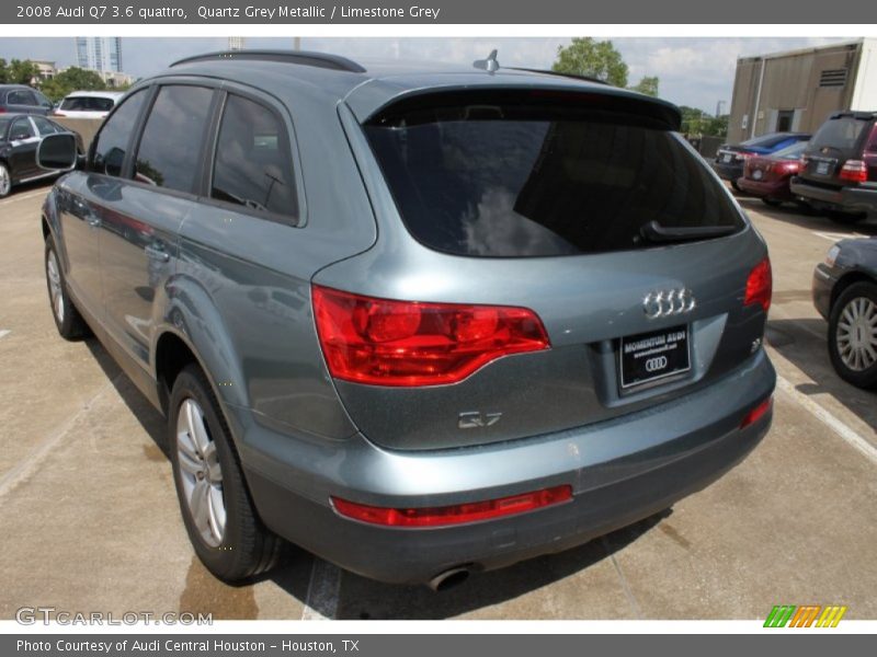 Quartz Grey Metallic / Limestone Grey 2008 Audi Q7 3.6 quattro