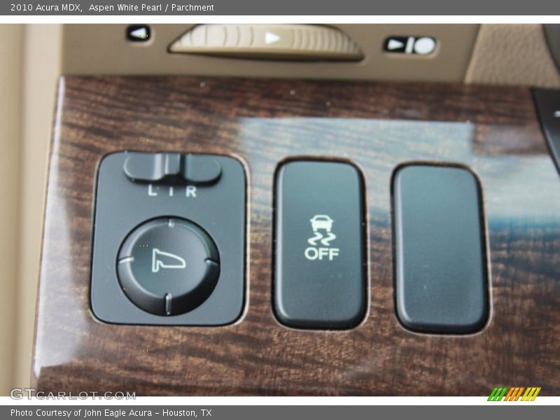 Aspen White Pearl / Parchment 2010 Acura MDX