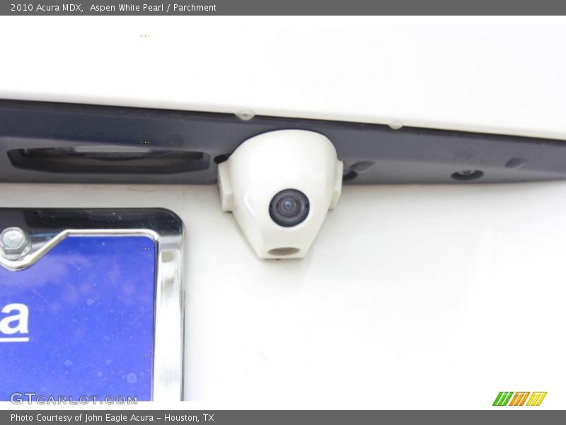 Aspen White Pearl / Parchment 2010 Acura MDX