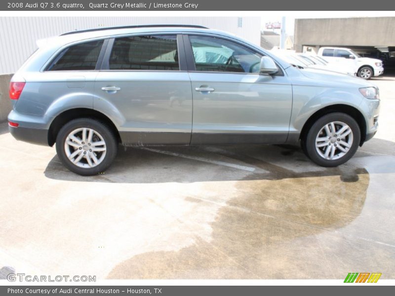 Quartz Grey Metallic / Limestone Grey 2008 Audi Q7 3.6 quattro