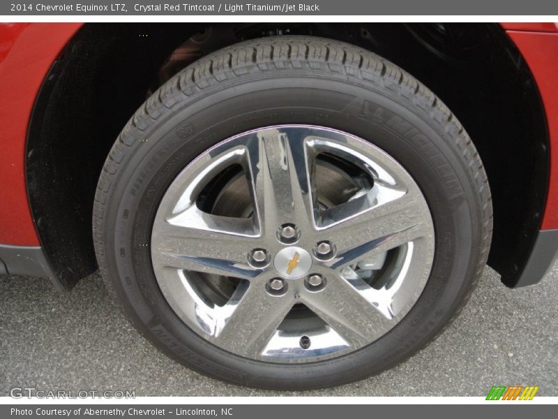Crystal Red Tintcoat / Light Titanium/Jet Black 2014 Chevrolet Equinox LTZ