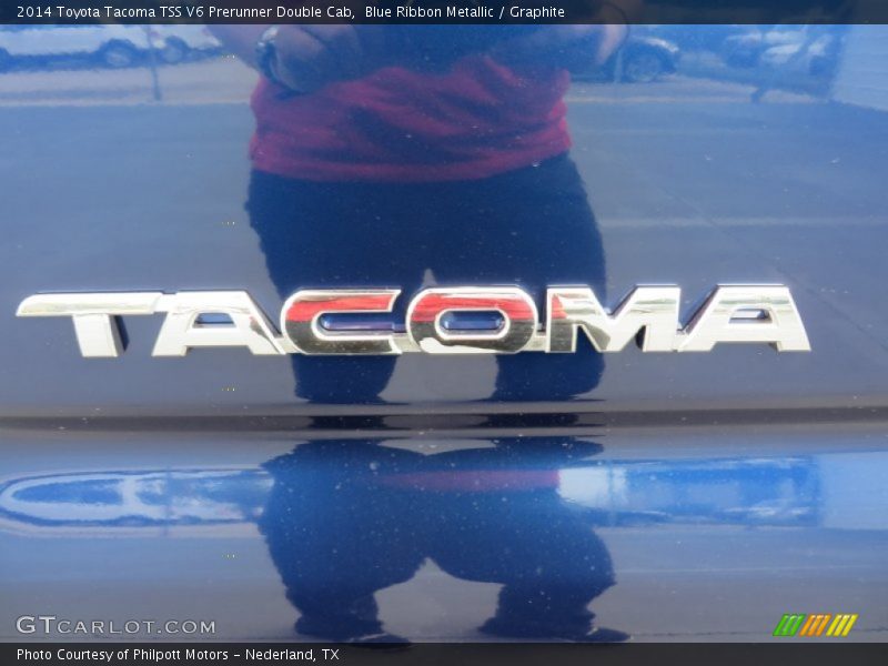 Blue Ribbon Metallic / Graphite 2014 Toyota Tacoma TSS V6 Prerunner Double Cab