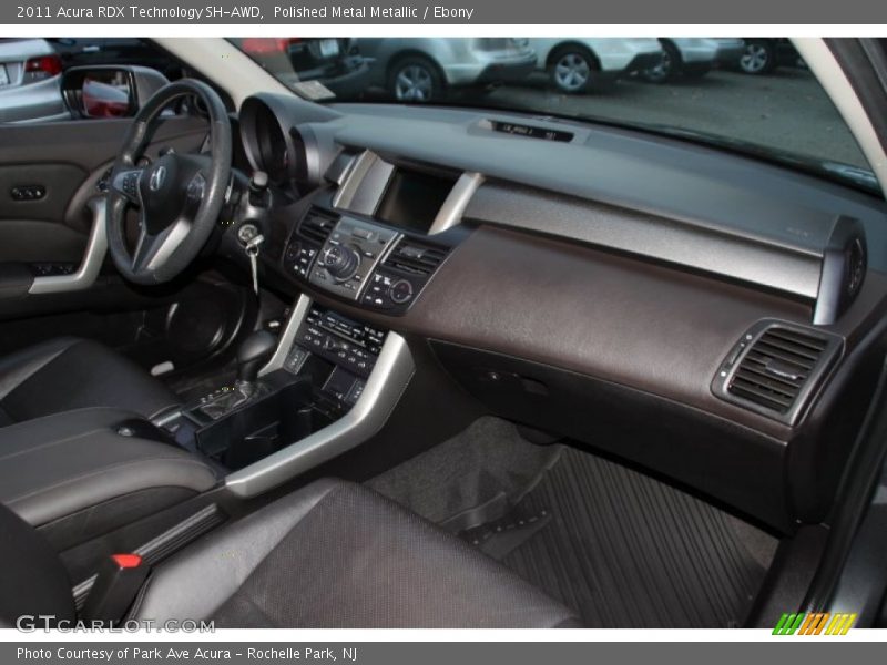 Polished Metal Metallic / Ebony 2011 Acura RDX Technology SH-AWD