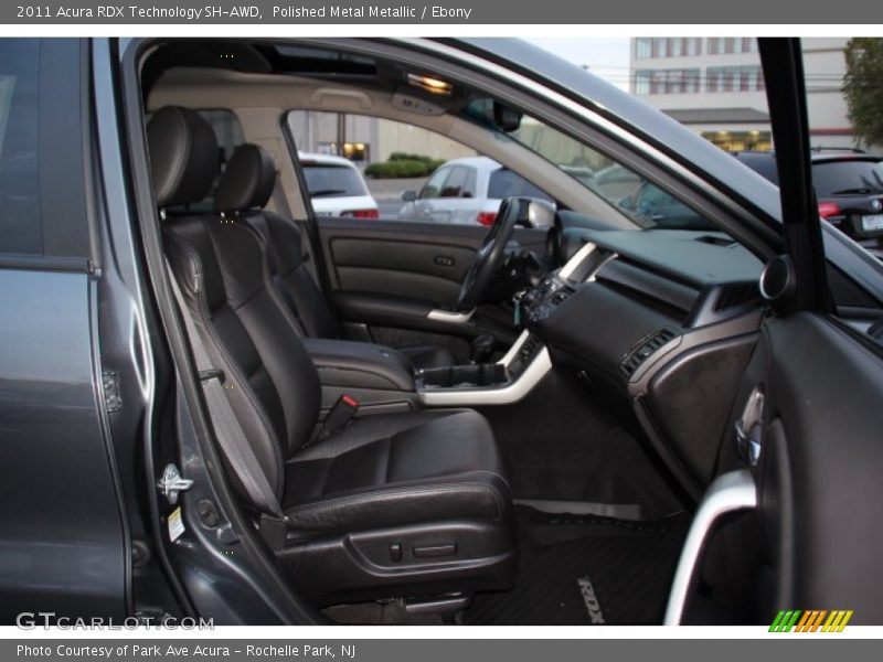 Polished Metal Metallic / Ebony 2011 Acura RDX Technology SH-AWD