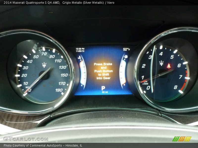  2014 Quattroporte S Q4 AWD S Q4 AWD Gauges