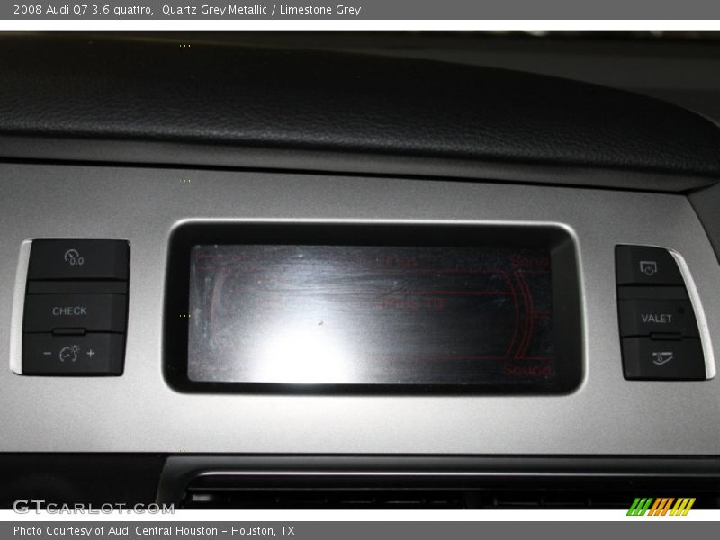 Quartz Grey Metallic / Limestone Grey 2008 Audi Q7 3.6 quattro