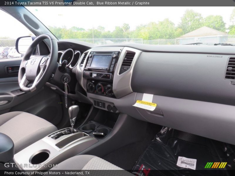Blue Ribbon Metallic / Graphite 2014 Toyota Tacoma TSS V6 Prerunner Double Cab
