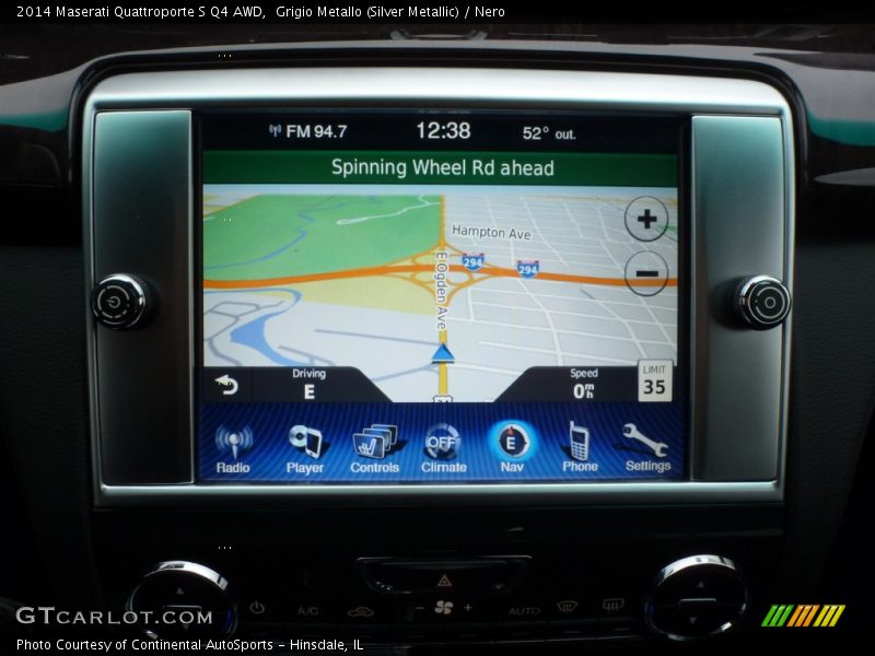 Navigation of 2014 Quattroporte S Q4 AWD