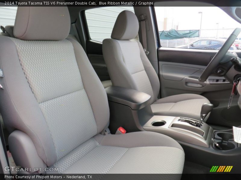 Blue Ribbon Metallic / Graphite 2014 Toyota Tacoma TSS V6 Prerunner Double Cab
