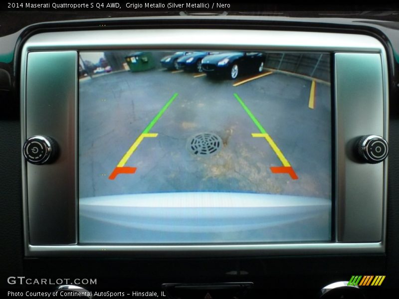Grigio Metallo (Silver Metallic) / Nero 2014 Maserati Quattroporte S Q4 AWD