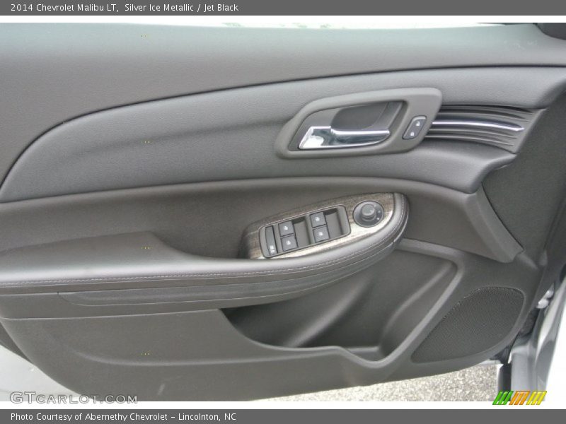 Silver Ice Metallic / Jet Black 2014 Chevrolet Malibu LT