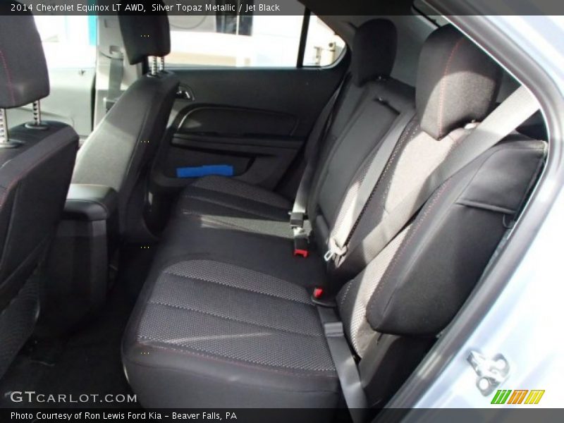 Silver Topaz Metallic / Jet Black 2014 Chevrolet Equinox LT AWD