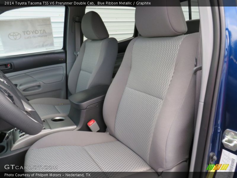 Front Seat of 2014 Tacoma TSS V6 Prerunner Double Cab