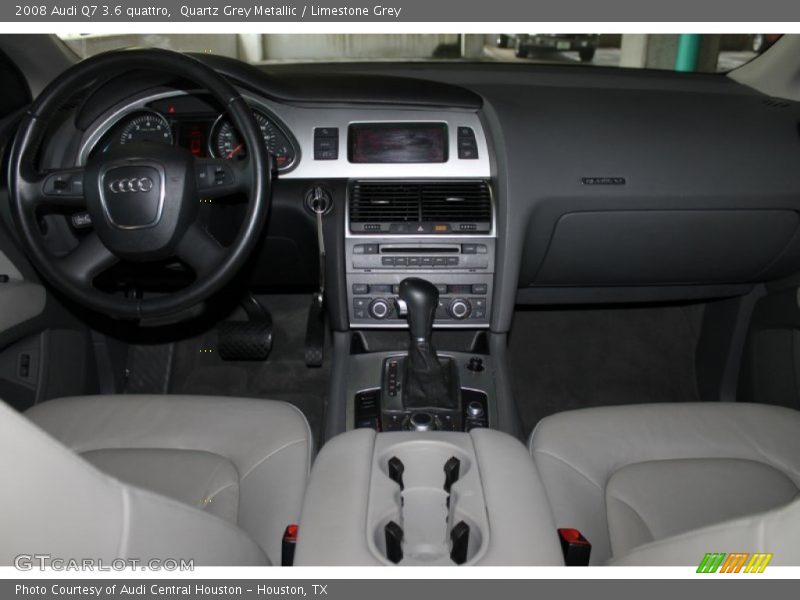 Quartz Grey Metallic / Limestone Grey 2008 Audi Q7 3.6 quattro
