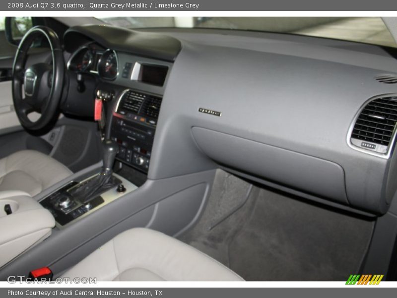 Quartz Grey Metallic / Limestone Grey 2008 Audi Q7 3.6 quattro