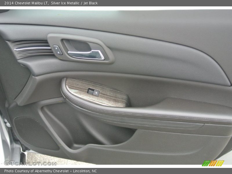 Silver Ice Metallic / Jet Black 2014 Chevrolet Malibu LT