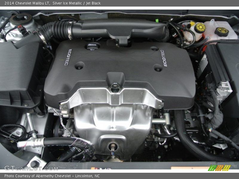 Silver Ice Metallic / Jet Black 2014 Chevrolet Malibu LT