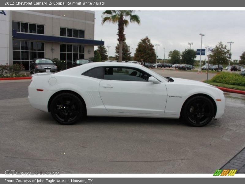 Summit White / Black 2012 Chevrolet Camaro LS Coupe