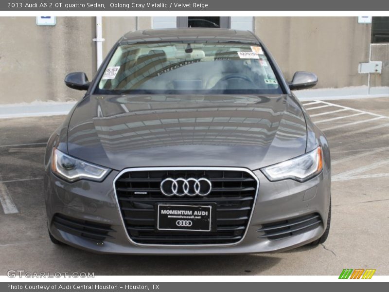 Oolong Gray Metallic / Velvet Beige 2013 Audi A6 2.0T quattro Sedan