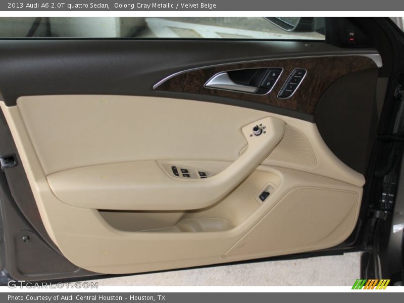 Oolong Gray Metallic / Velvet Beige 2013 Audi A6 2.0T quattro Sedan