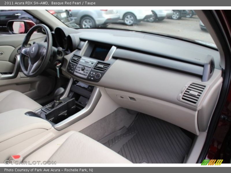 Basque Red Pearl / Taupe 2011 Acura RDX SH-AWD