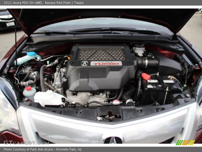 Basque Red Pearl / Taupe 2011 Acura RDX SH-AWD