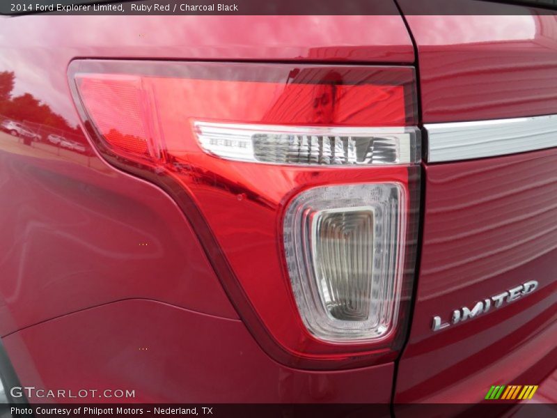 Ruby Red / Charcoal Black 2014 Ford Explorer Limited