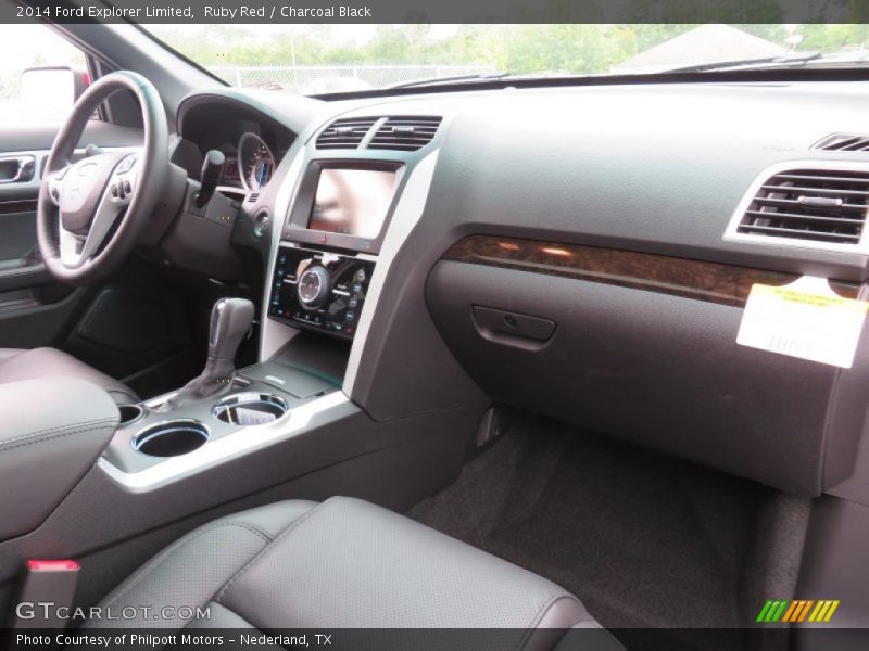 Ruby Red / Charcoal Black 2014 Ford Explorer Limited