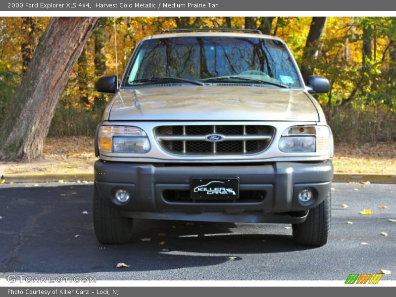 Harvest Gold Metallic / Medium Prairie Tan 2000 Ford Explorer XLS 4x4