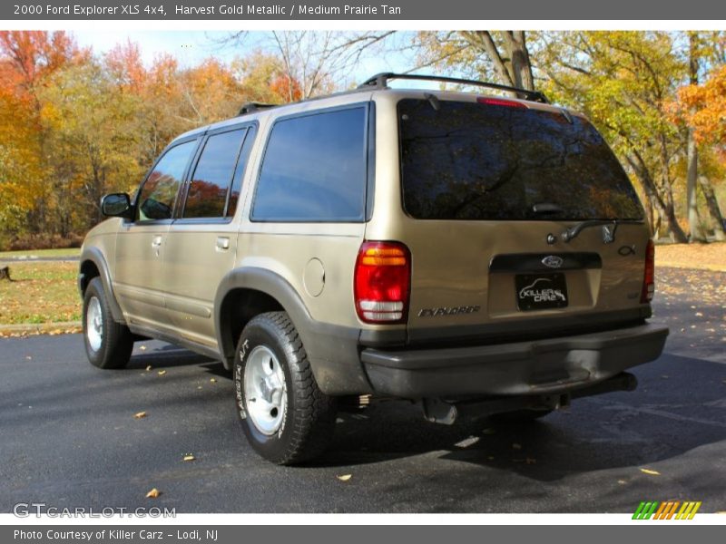 Harvest Gold Metallic / Medium Prairie Tan 2000 Ford Explorer XLS 4x4