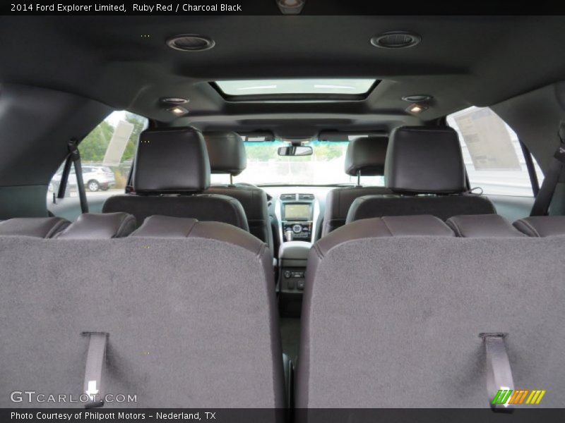 Ruby Red / Charcoal Black 2014 Ford Explorer Limited