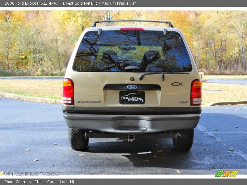 Harvest Gold Metallic / Medium Prairie Tan 2000 Ford Explorer XLS 4x4