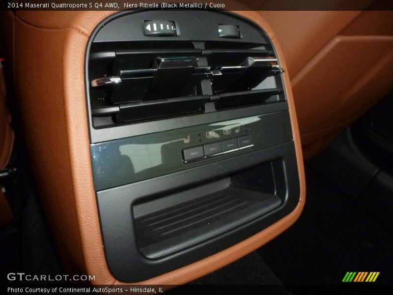 Nero Ribelle (Black Metallic) / Cuoio 2014 Maserati Quattroporte S Q4 AWD