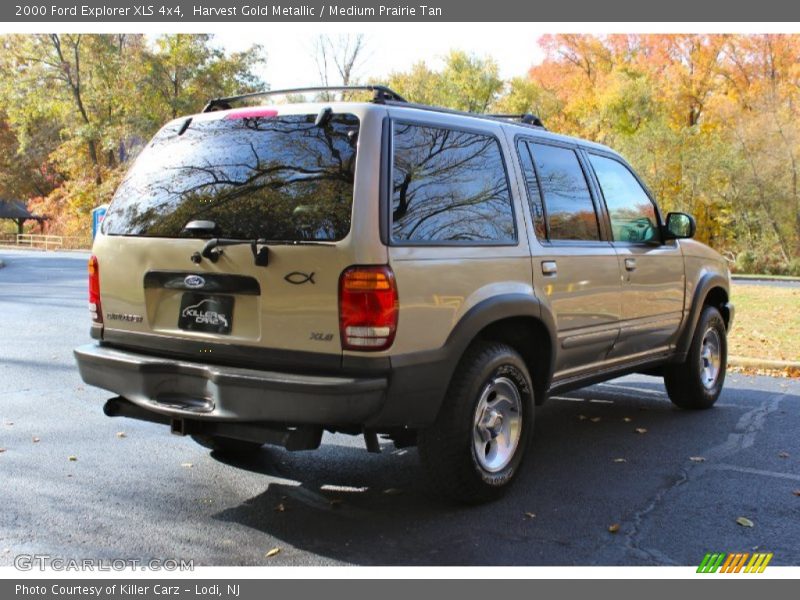 Harvest Gold Metallic / Medium Prairie Tan 2000 Ford Explorer XLS 4x4