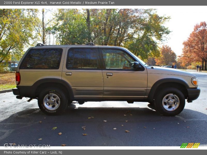 Harvest Gold Metallic / Medium Prairie Tan 2000 Ford Explorer XLS 4x4