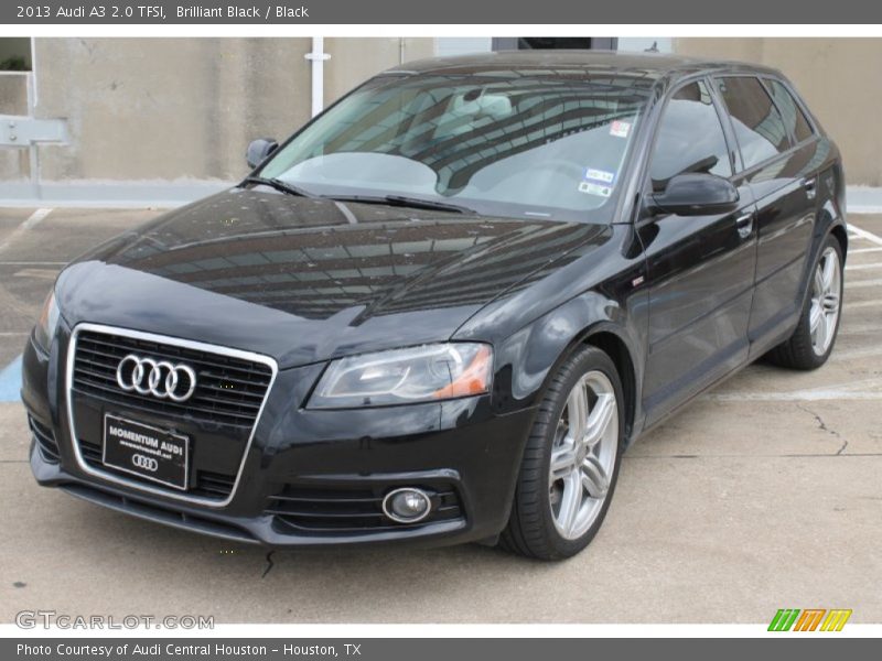 Brilliant Black / Black 2013 Audi A3 2.0 TFSI