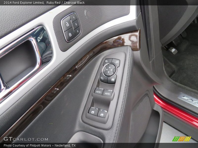 Ruby Red / Charcoal Black 2014 Ford Explorer Limited
