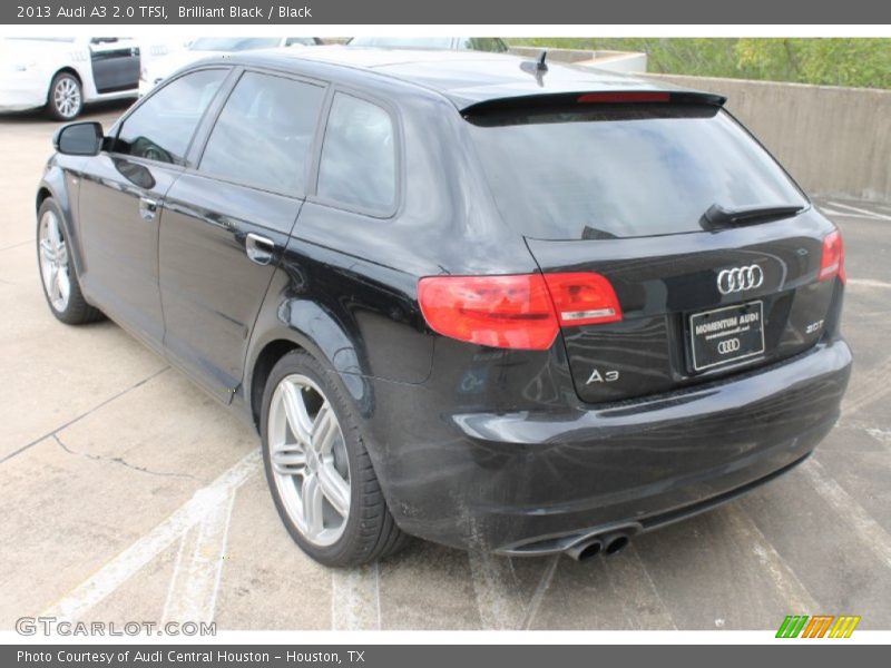 Brilliant Black / Black 2013 Audi A3 2.0 TFSI