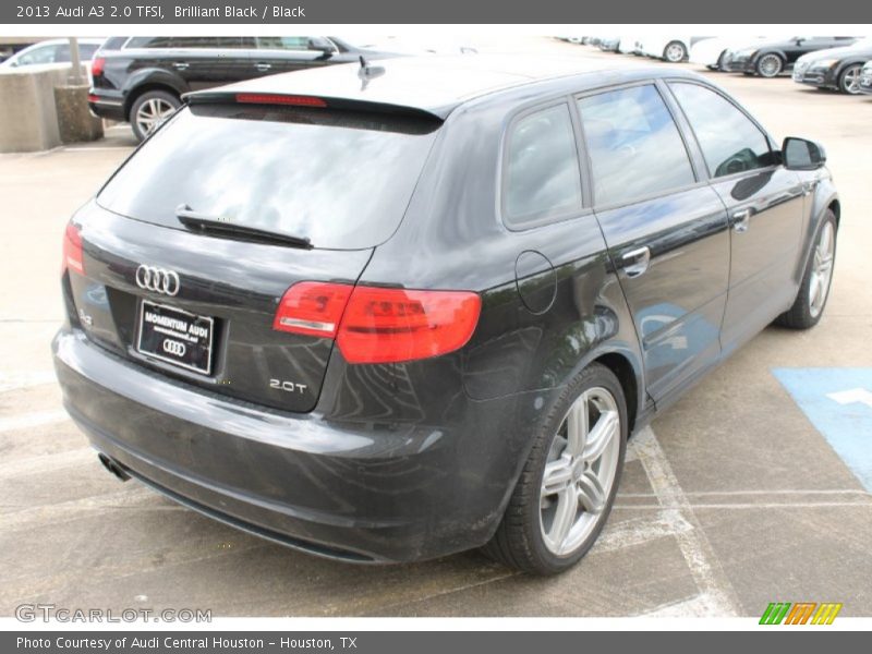Brilliant Black / Black 2013 Audi A3 2.0 TFSI