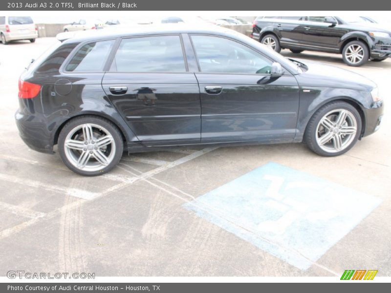 Brilliant Black / Black 2013 Audi A3 2.0 TFSI