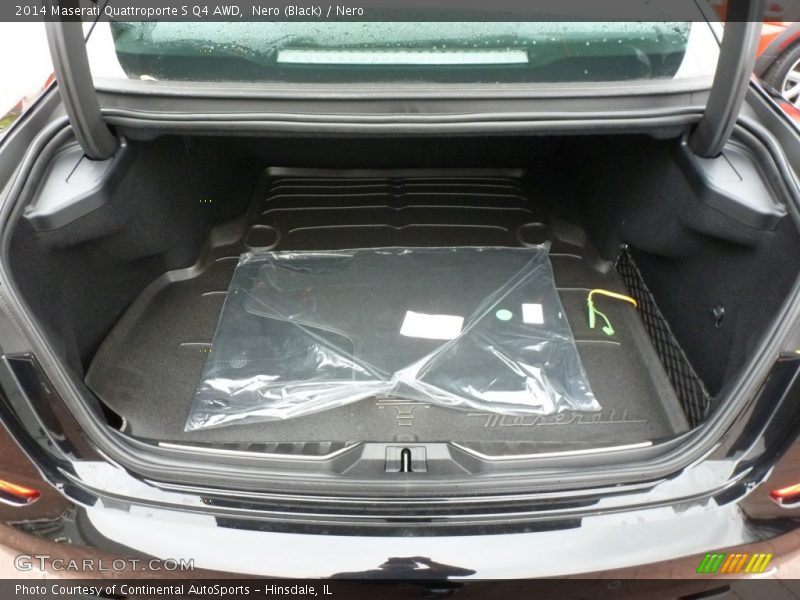  2014 Quattroporte S Q4 AWD Trunk