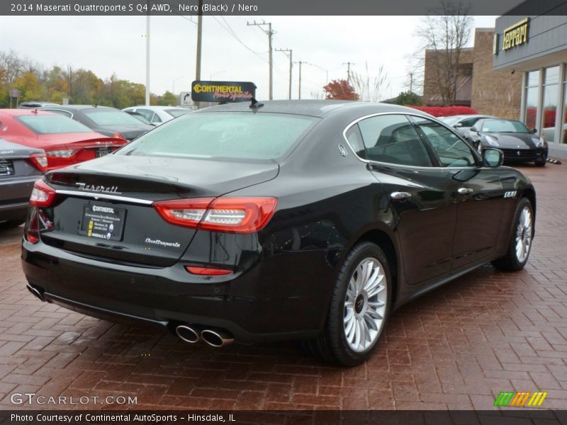 Nero (Black) / Nero 2014 Maserati Quattroporte S Q4 AWD